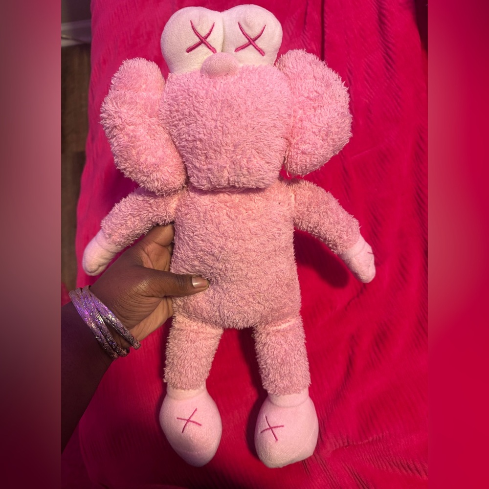 KAWS Pink Plush Companion